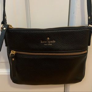 Kate Spade Tenley Crossbody Purse in Black